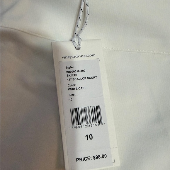 Vineyard Vines Scalloped Mini Skirt - Picture 8 of 11